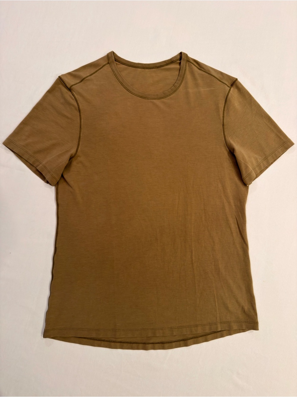 lululemon 5 Year Basic Tee Olive Brown Khaki